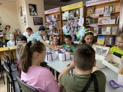 Творчий захід в одній з бібліотек Херсонського району. Суспільне Херсон