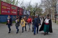 <p>Настрій учасників акції на захист бджіл – бойовий!</p>
<p> </p>