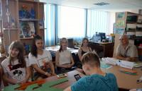 <p>Школярі взяли участь у роботі прес-центру Херсонського морського фестивалю</p>
<p><br />
</p>