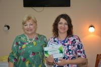 <p>Відзнаки молодим бібліотекарям. Світлана Гайдай,<strong> </strong>провідний бібліотекар міської бібліотеки для дітей Новокаховської ЦБС</p>